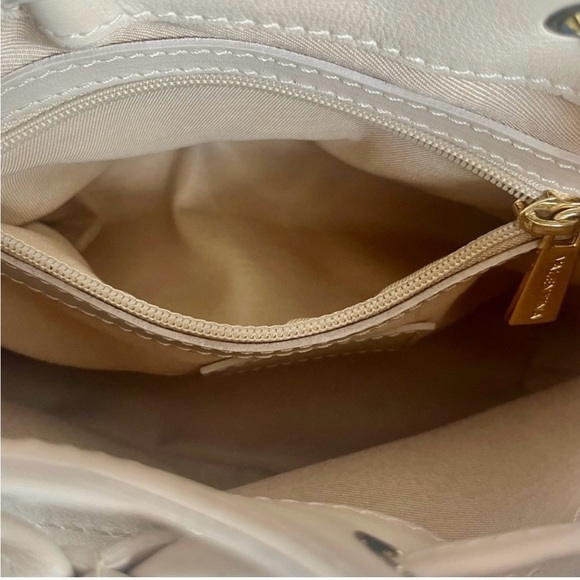 Valentina | Convertible Ivory Gold Tone Purse | Women’s Genuine Leather Bag main image 6